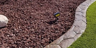 rock or shell installation