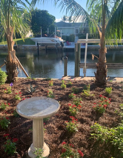 Landscaping dock